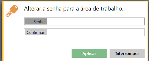 tela de senha